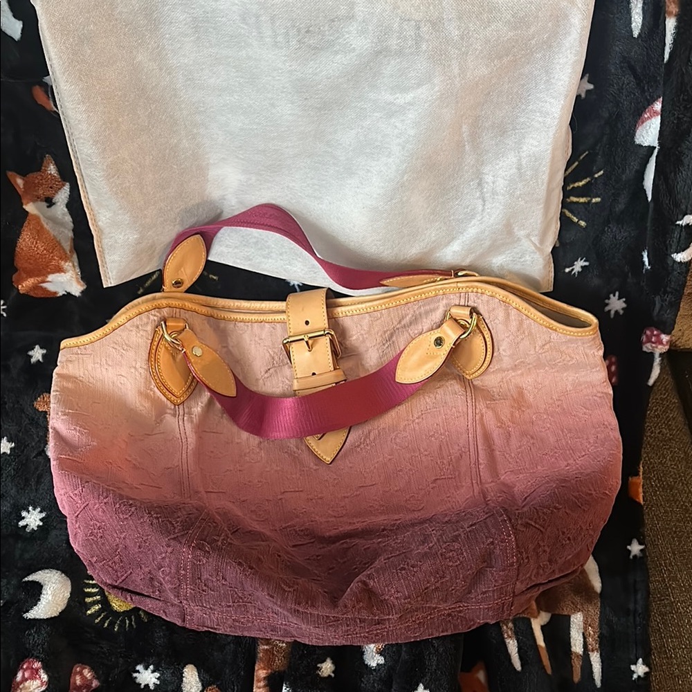 Elegant Pink Ombre Women's Bag